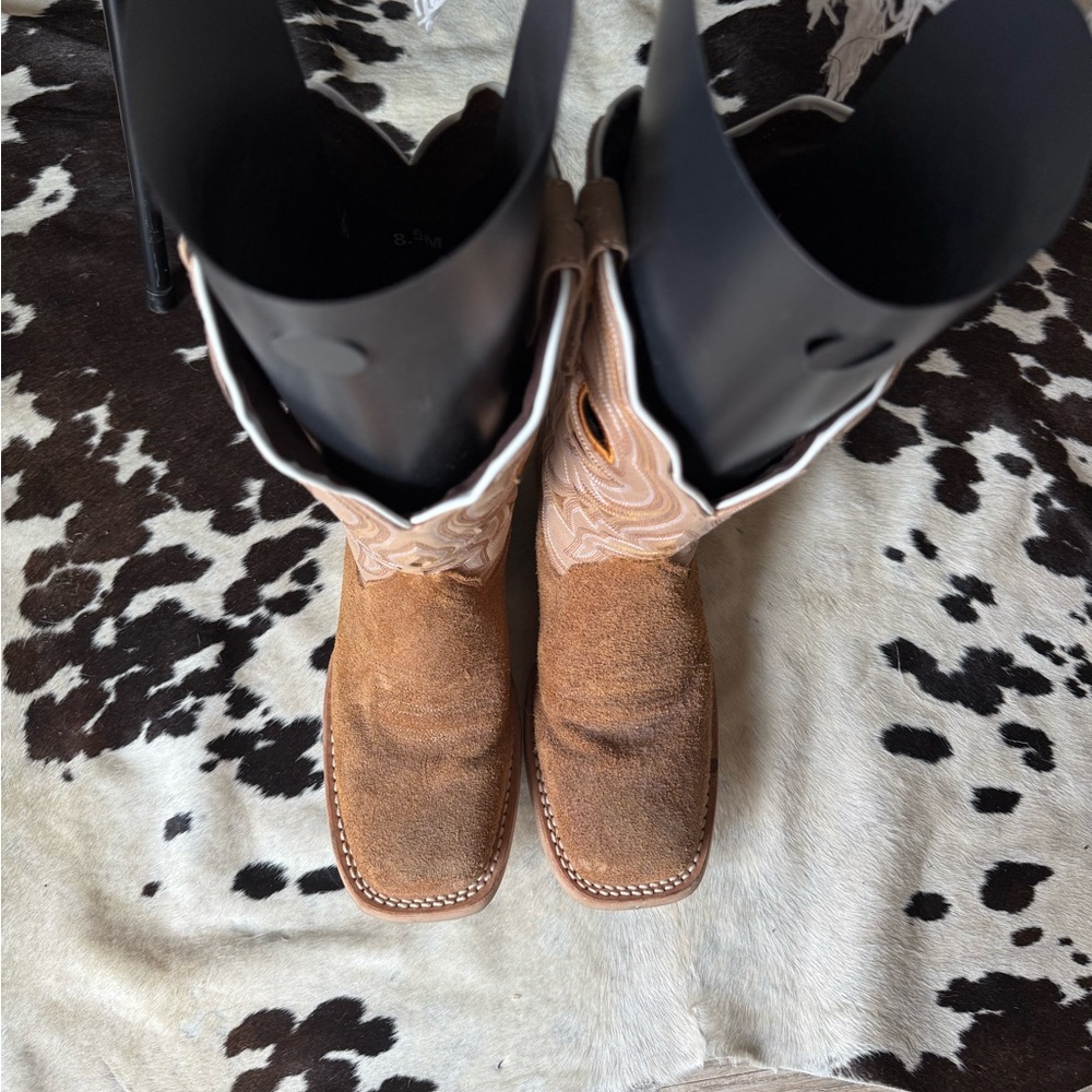DURANGO LADY REBEL PRO WOMEN'S CASHEW & BONE WESTERN BOOT - Picture 8 of 10